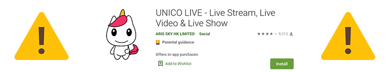 Safeguarding ALERT: UNICO LIVE App | Ineqe