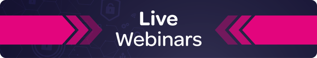 Webinar title LIVE Live Webinars