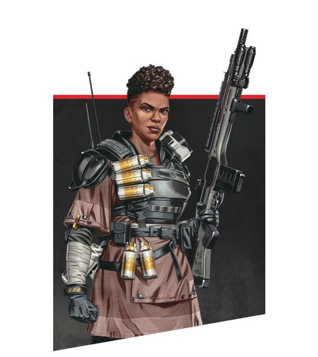 Apex Legend Character Bangalore