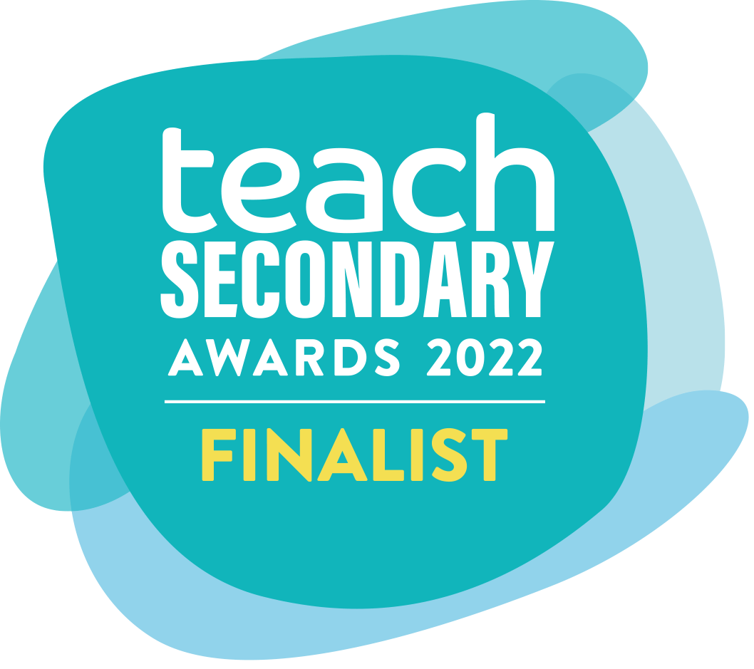 Teach secondary awards 2022 finalist badge